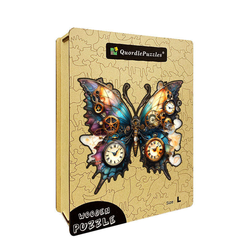 Steampunk-fjäril – konsttryck