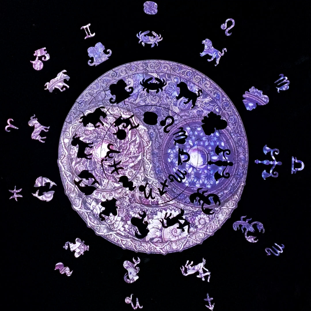 Mandala blommapussel
