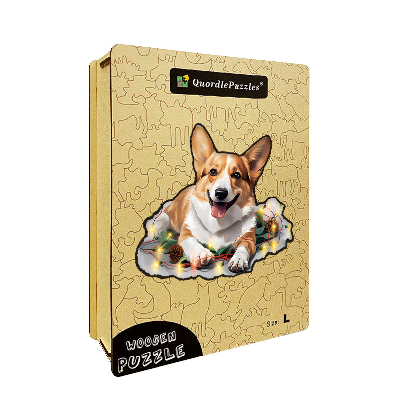 Hund – träpussel