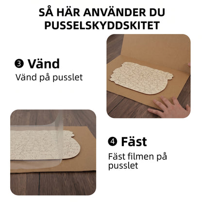 Set för montering av pussel