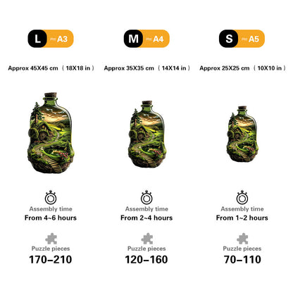 En hemlig värld i glas