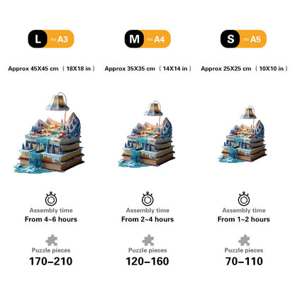 En Vinterberättelse i Trä – Träpussel