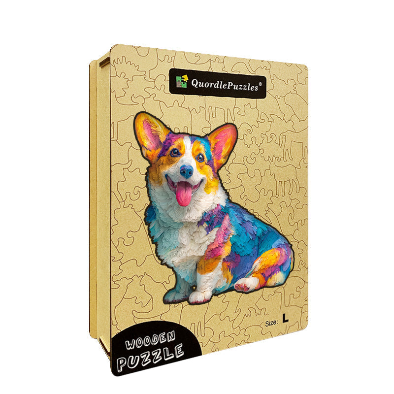 Hund som Sprider Glädje och Kreativitet
