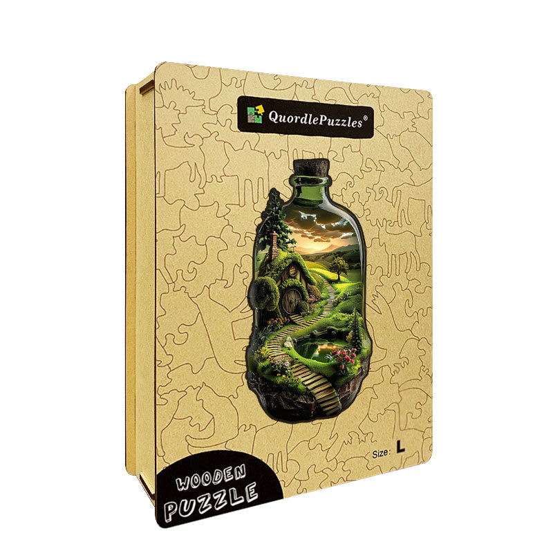 En hemlig värld i glas