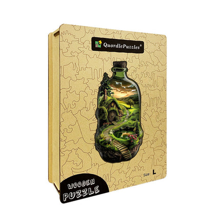 En hemlig värld i glas