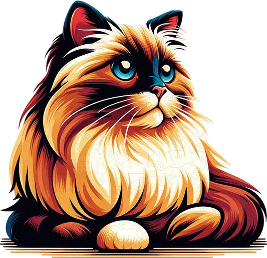 Livfull och fantasifull ragdoll