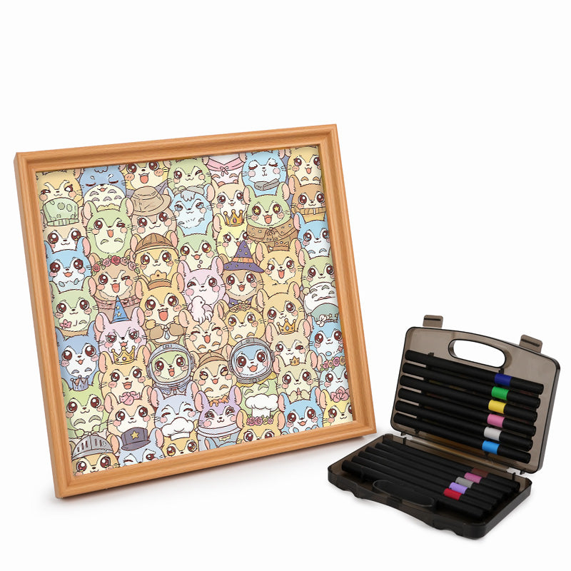 Chinchilla - Träpussel