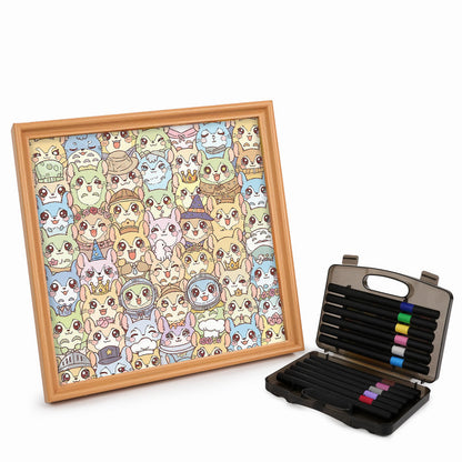 Chinchilla - Träpussel