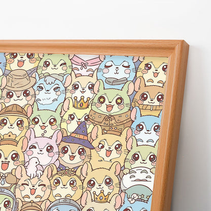 Chinchilla - Träpussel