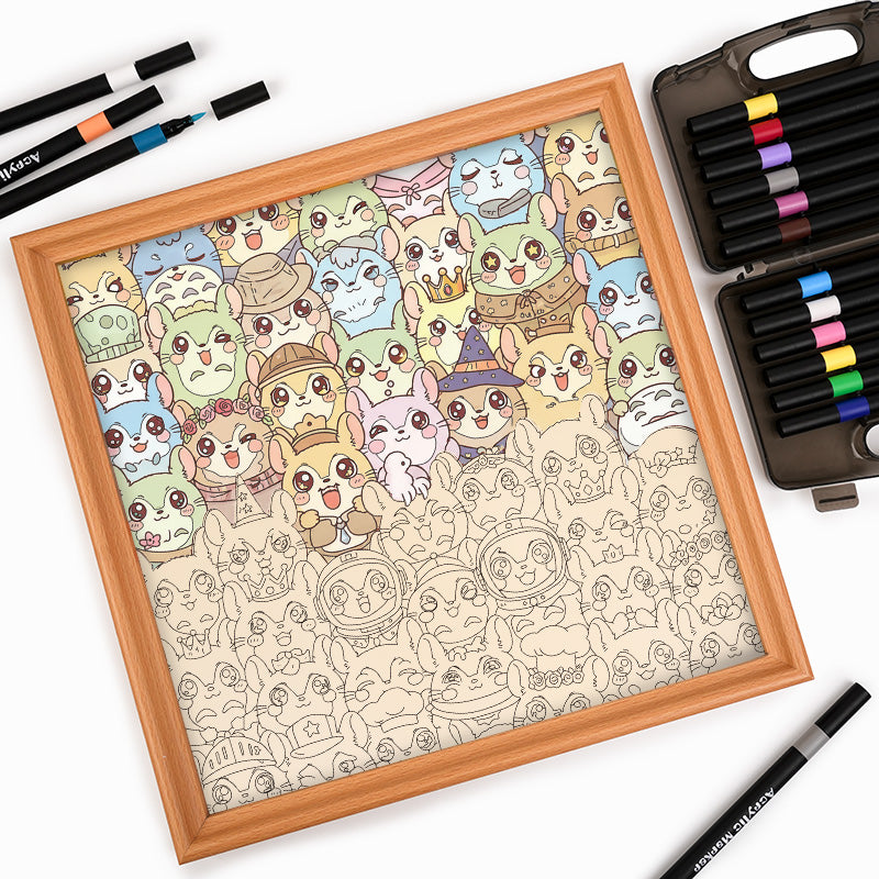 Chinchilla - Träpussel