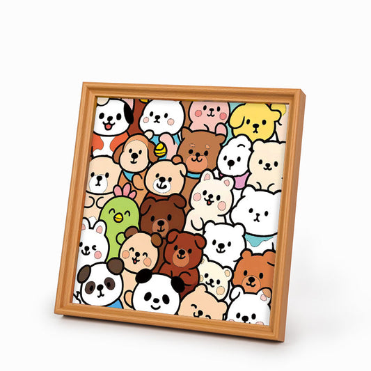 Skogskompisar - Träpussel