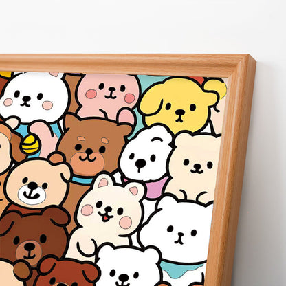 Skogskompisar - Träpussel