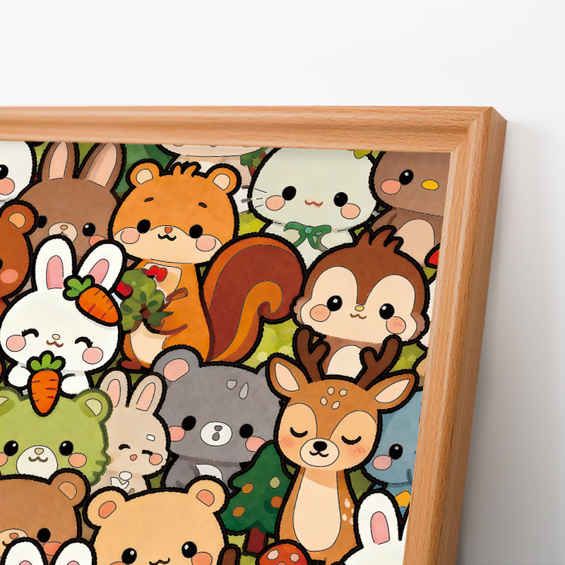 Skogsgäng - Träpussel