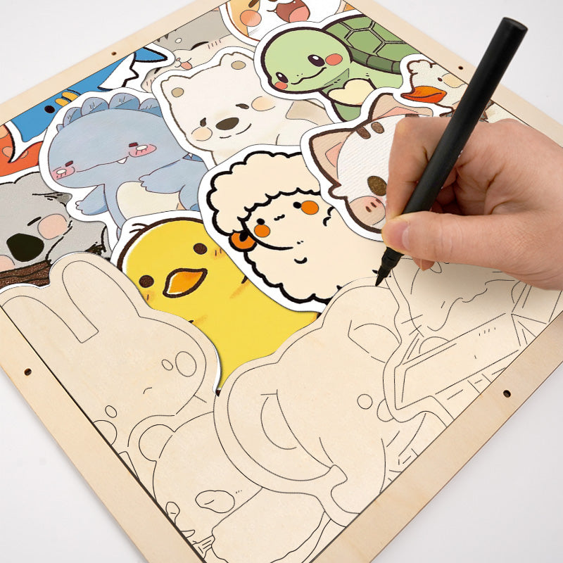 Pälskling - Träpussel