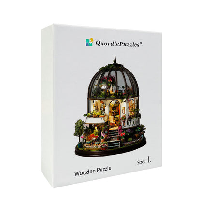 Botaniskt hus i – Träpussel