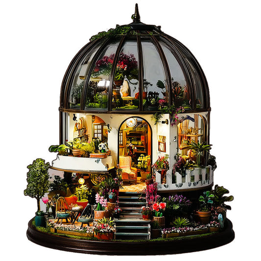 Botaniskt hus i – Träpussel