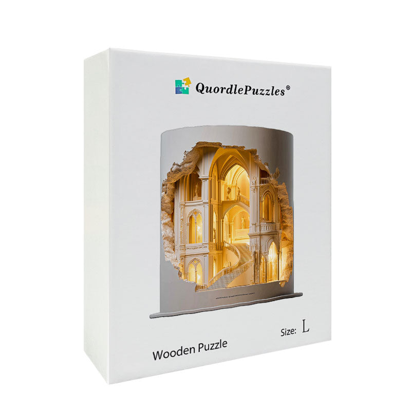 Gotisk katedral i – Träpussel