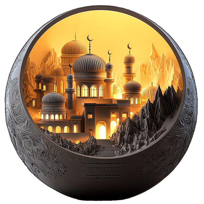 Ljuspalatset i trä pussel