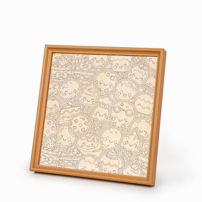 Sötsaker - Träpussel