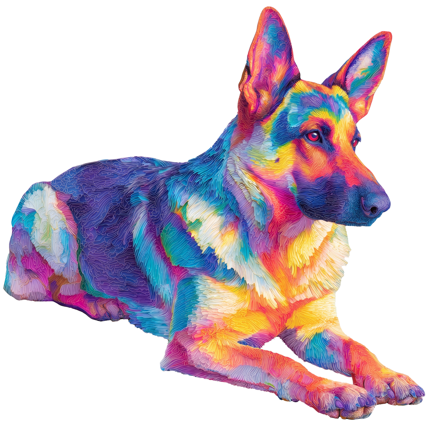Konstnärlig Hund
